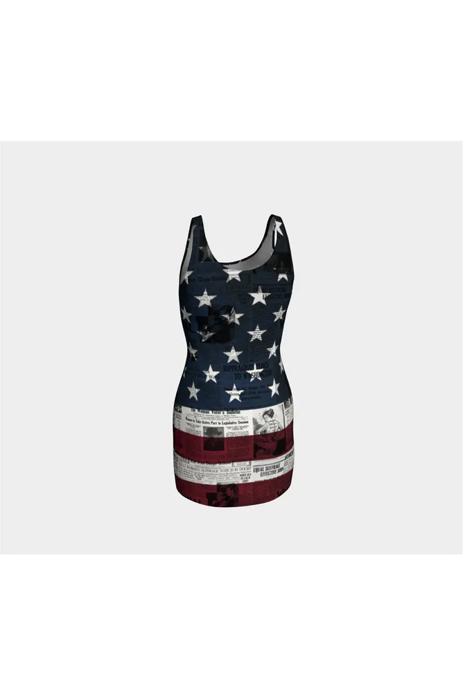 Women's Suffrage USA Bodycon Dress