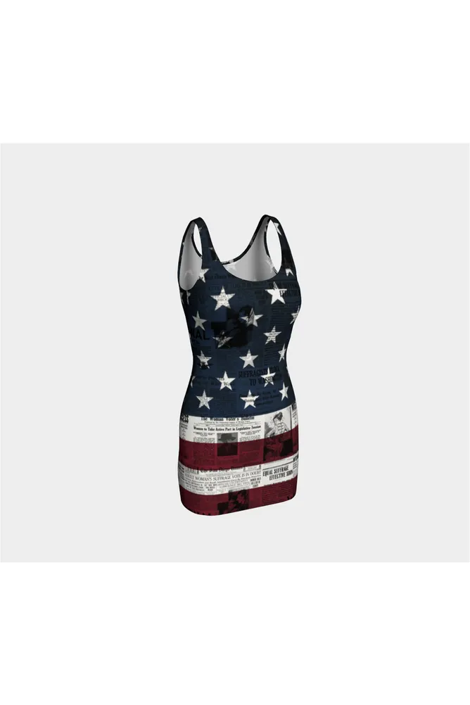 Women's Suffrage USA Bodycon Dress