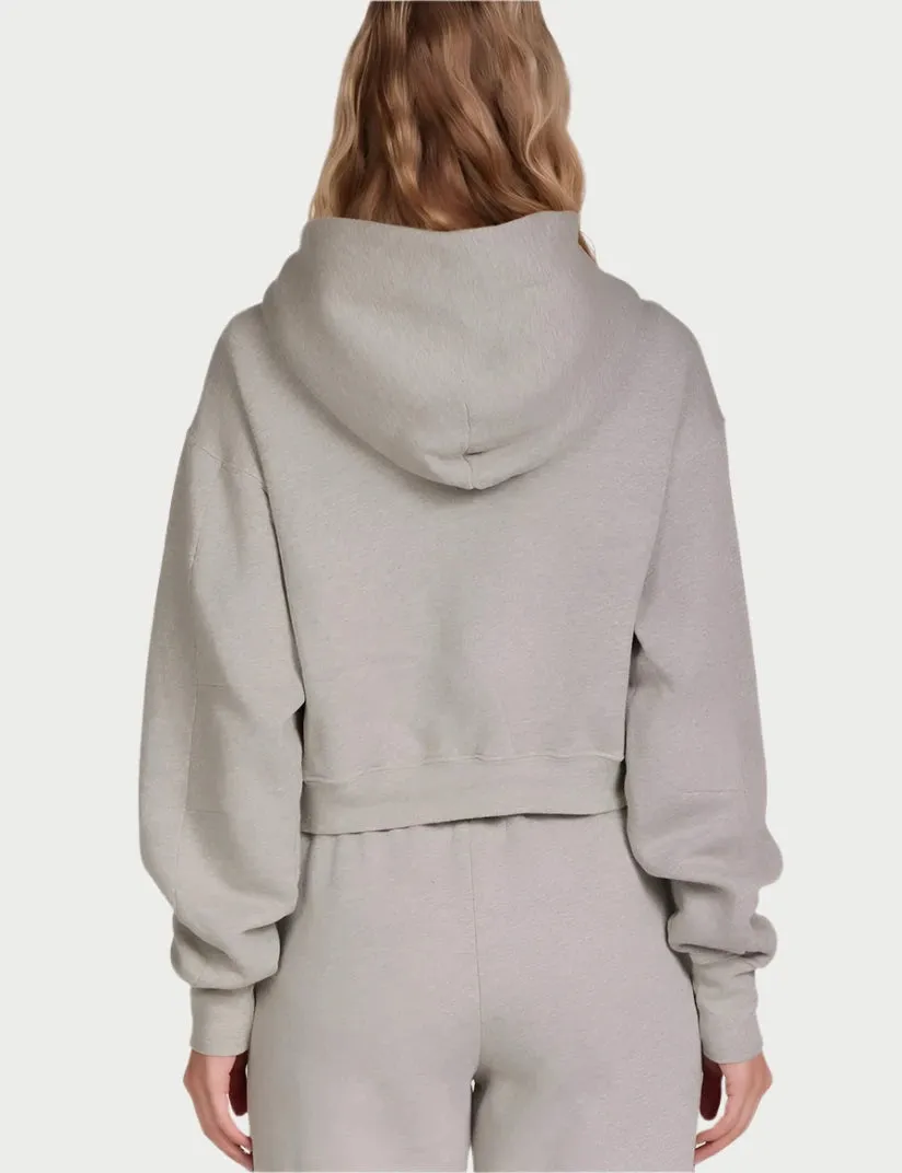 Zendaya Crop Zip Hoodie