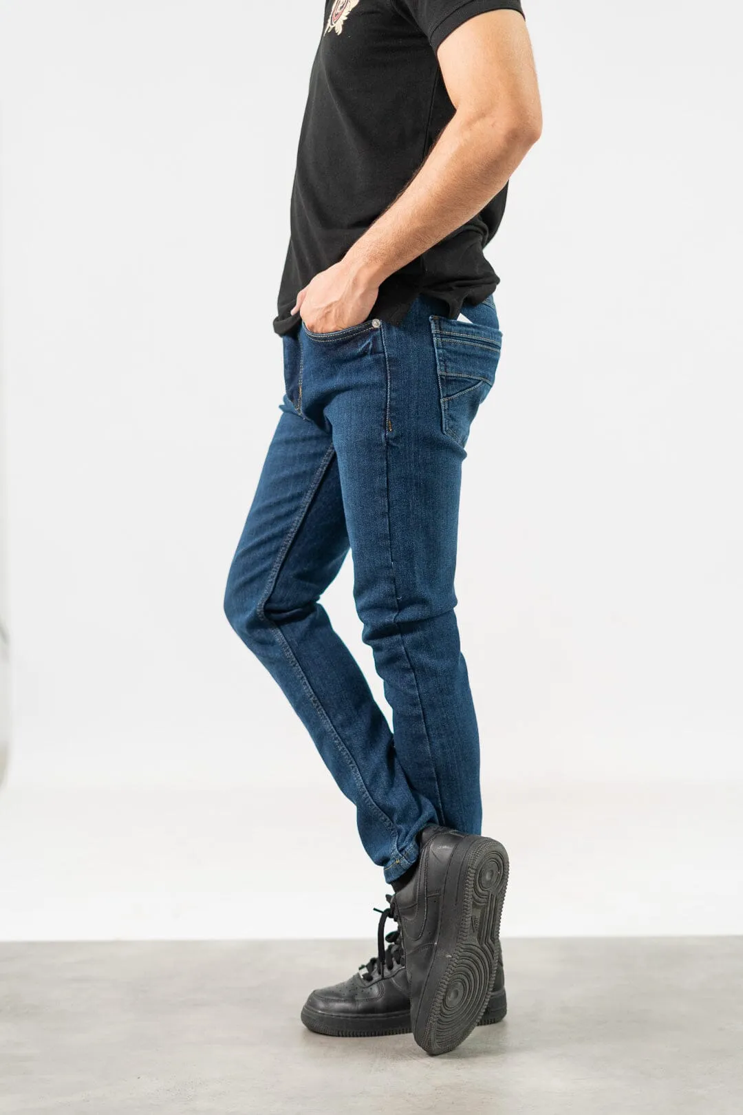 ZR Men's Slim Fit Denim Pants