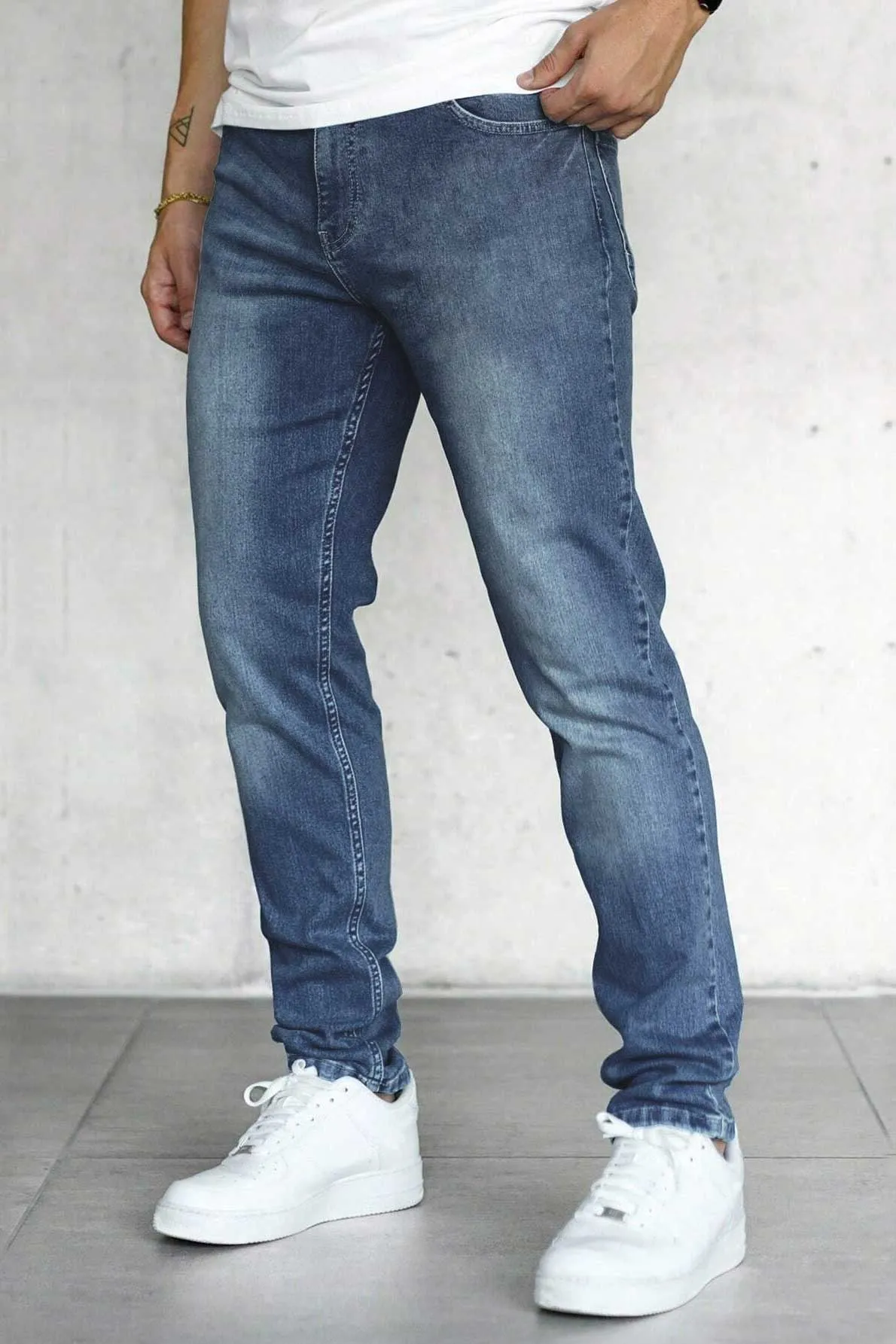 ZR Men's Slim Fit Denim Pants