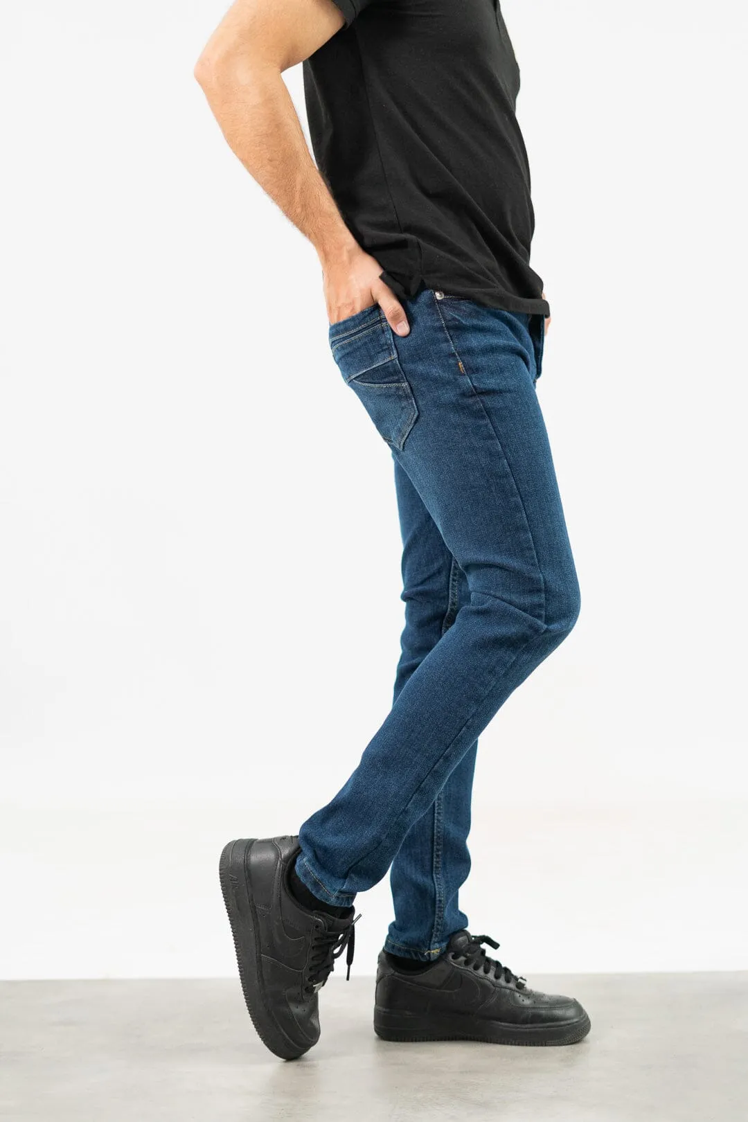 ZR Men's Slim Fit Denim Pants